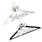 Set Umerase Personalizate, Nunta, Alb Negru, UNUV001 - imagine 2