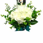 Set Lumanari Nunta, Personalizate, Mire Mireasa, 2 Bucati, Verde, 35 cm, LN013 - imagine 4