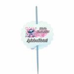 Artificie de Mana Botez, Aprinde-ma la tort, Personalizat, Stitch,  ABF007, 25cm - imagine 2