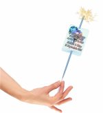 Artificie de Mana Nunta, Aprinde-ma la tort, Personalizat, Albastru, 25cm, AN04
