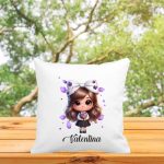 Perna personalizata cu nume, Gradinita, Scolarita, 40x40 cm, PGR018 - imagine 3