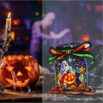 Decoratiune de Halloween, Multicolor, 20x20 cm, DH091 - imagine 5