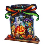 Decoratiune de Halloween, Multicolor, 20x20 cm, DH091 - imagine 2