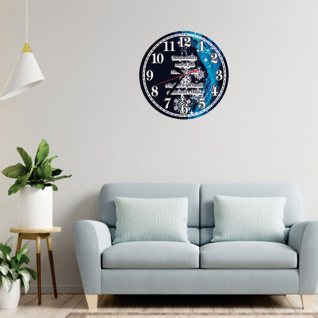 CCRUV025... Ceas Craciun, Nasi, Fini, Lemn, 40cm, Multicolor, CCRUV025 - imagine 2