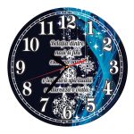 Ceas Craciun, Nasi, Fini, Lemn, 40cm, Multicolor, CCRUV025 - imagine 5