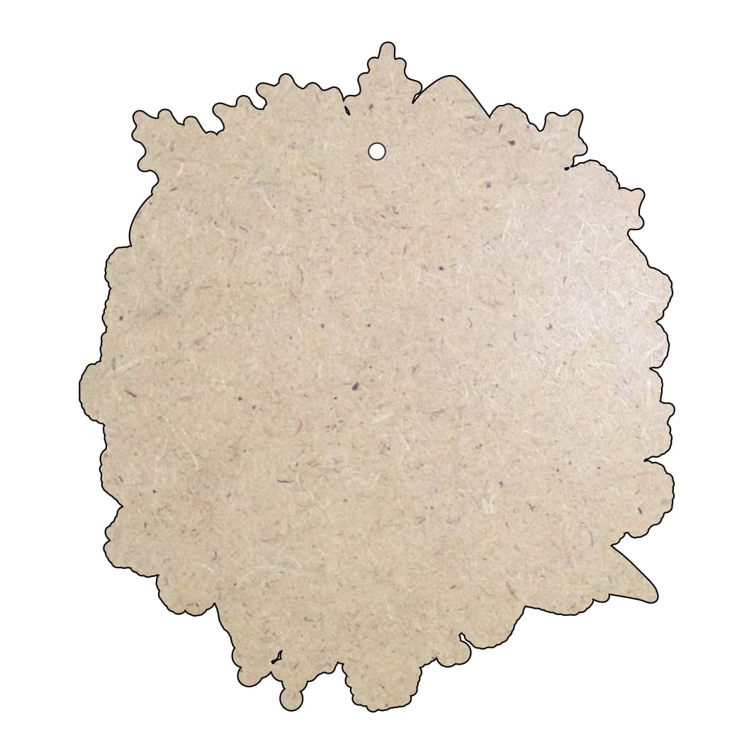 CUUV006... Coronita usa, Craciun, Personalizata, Multicolor, 35x33 cm, CUUV006 - imagine 4