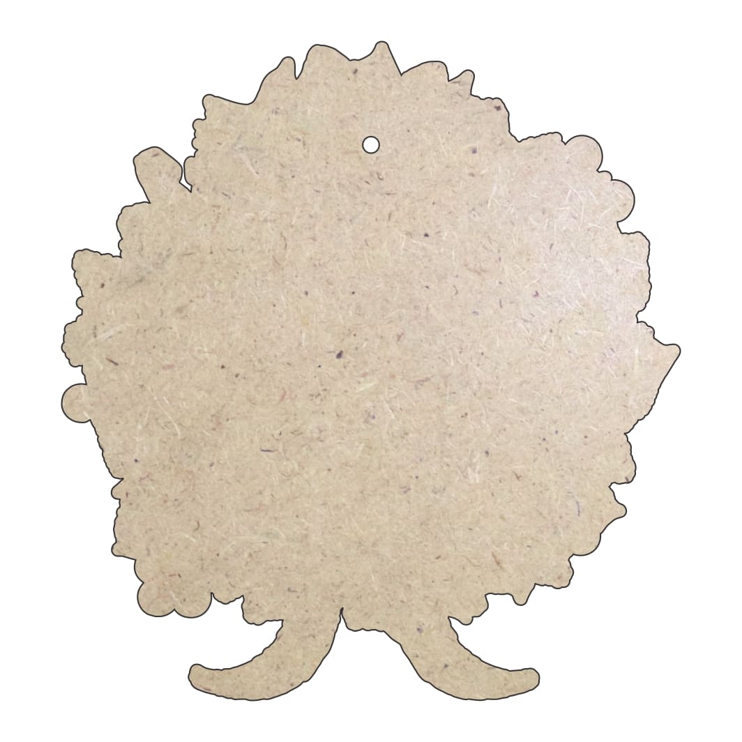 CUUV007... Coronita usa, Craciun, Personalizata, Multicolor, 35x34 cm, CUUV007 - imagine 4