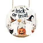 Decoratiune de Halloween, Happy Halloween, Multicolor, 40x40 cm, DH105