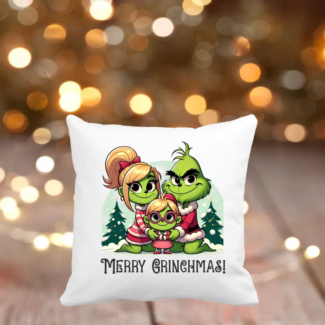 PC027. Perna de Craciun, Grinch, 40x40 cm, PC027 - imagine 3