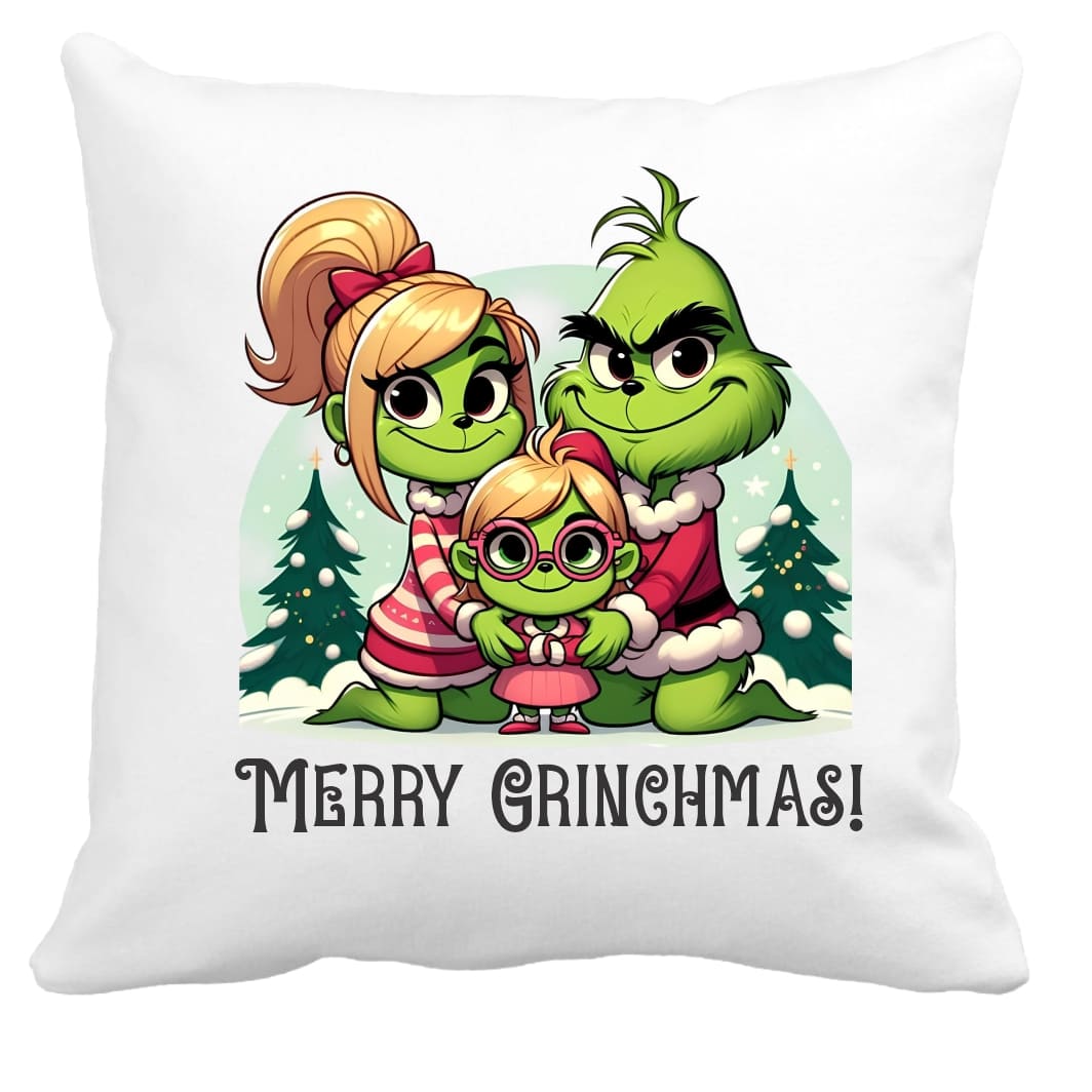 PC027 Perna de Craciun, Grinch, 40x40 cm, PC027 - imagine 1
