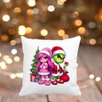 Perna de Craciun, Grinch, 40x40 cm, PC028 - imagine 3