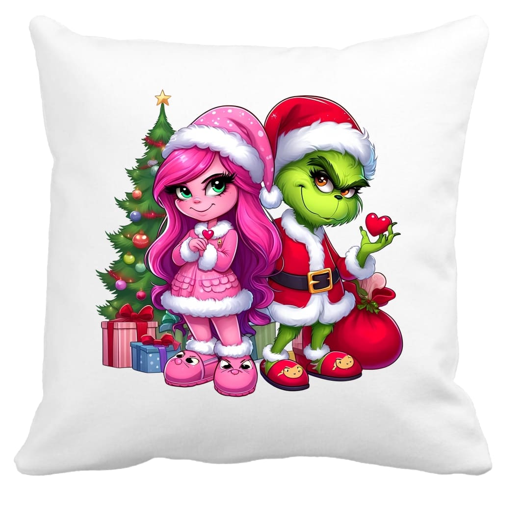 PC028 Perna de Craciun, Grinch, 40x40 cm, PC028 - imagine 1