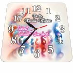 Ceas personalizat pentru Cabinet Obstetrica-Ginecologie , Lemn, 40 cm, CDRUV042 - imagine 3