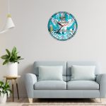 Ceas personalizat pentru Cabinet Stomatologie, Lemn, 40 cm, CDRUV052 - imagine 2