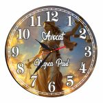 Ceas Avocat, Personalizat, Lemn, 40 cm, CMSUV073