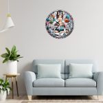 Ceas Croitorie, Personalizat, Lemn, 40 cm, CMSUV0138 - imagine 2