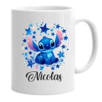 Cana personalizata, Alba, Stitch, 350 ml, CDUV024 - imagine 2