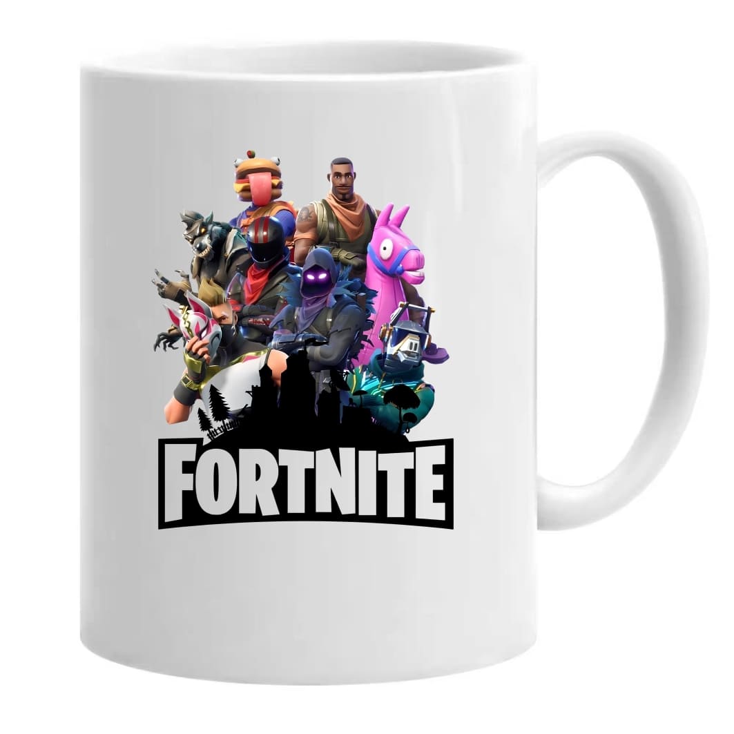 CDUV059. Cana personalizata, Alba, Fortnite, 350 ml, CDUV059 - imagine 2