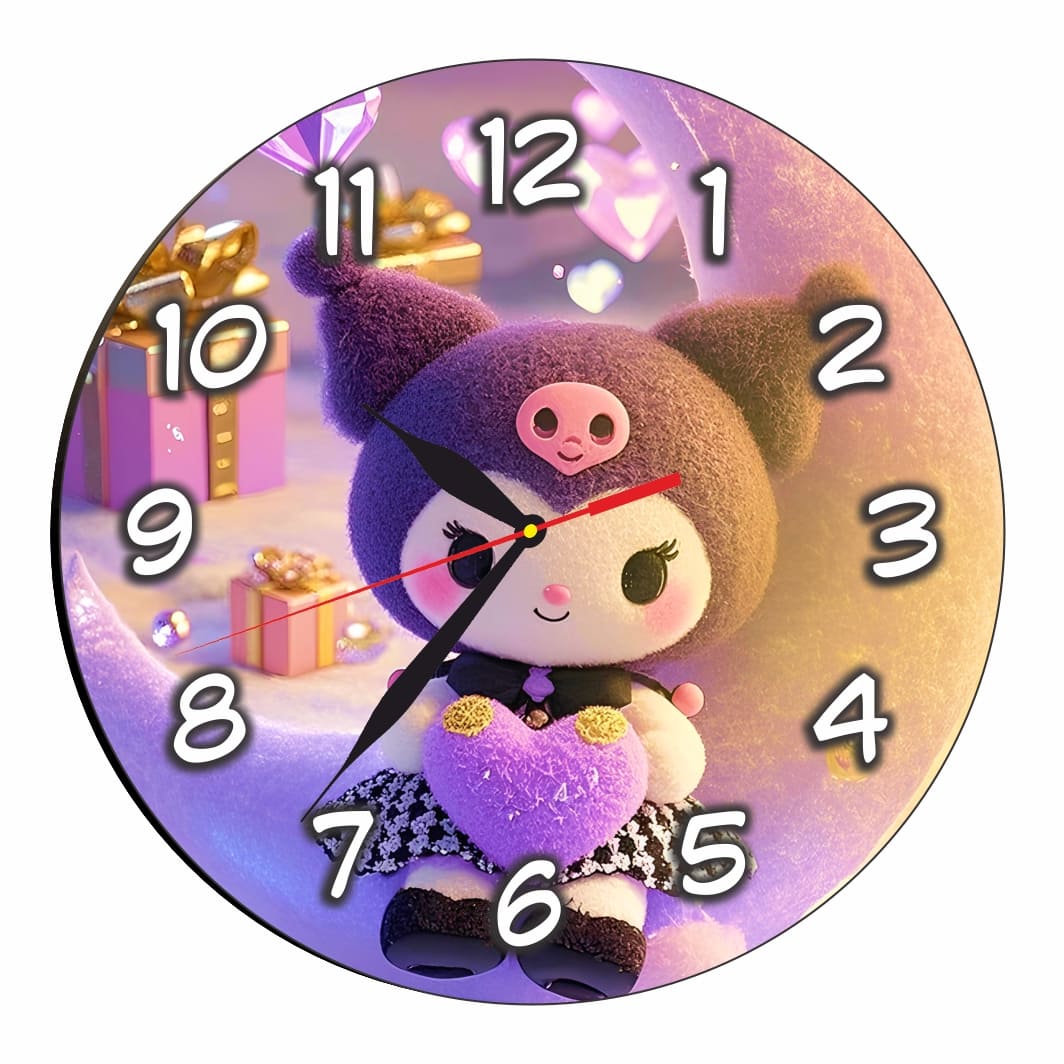 CSDUV118 Ceas Disney, Kuromi, Lemn, CSDUV118 - imagine 1