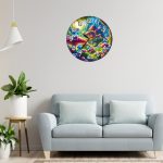 Ceas Disney Strumfi, Lemn, CSDUV130 - imagine 2