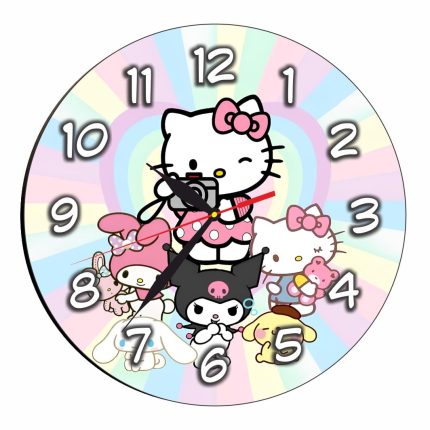 Ceas Disney Hello Kity and Friends , Lemn, CSDUV152