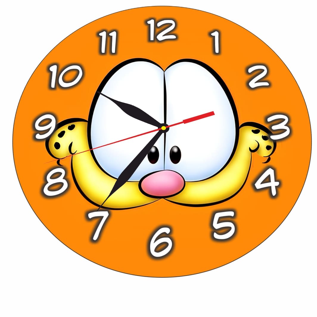 CSDUV167.. Ceas Disney Garfield, Lemn, CSDUV167 - imagine 5