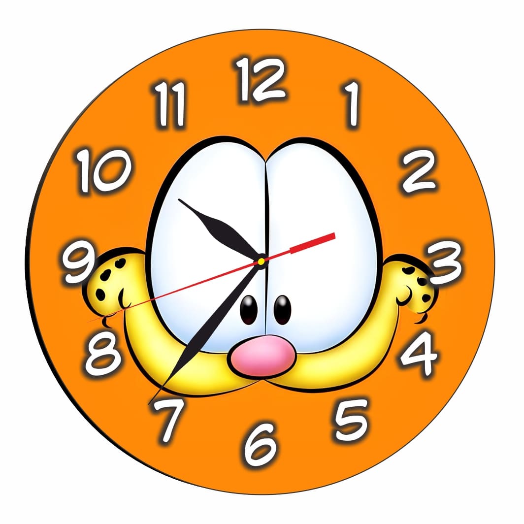 CSDUV167. Ceas Disney Garfield, Lemn, CSDUV167 - imagine 4