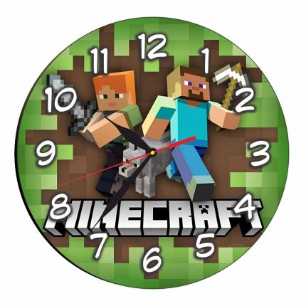 Ceas Minecraft, Lemn, CSDUV182