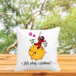 Perna personalizata cu nume, Squid Games, 40x40 cm, PGR110 - imagine 3