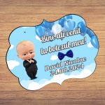 Pancarta Bine Ati Venit, Personalizata, Botez, Baby Boss, 40x31cm, PBBUV004 - imagine 4