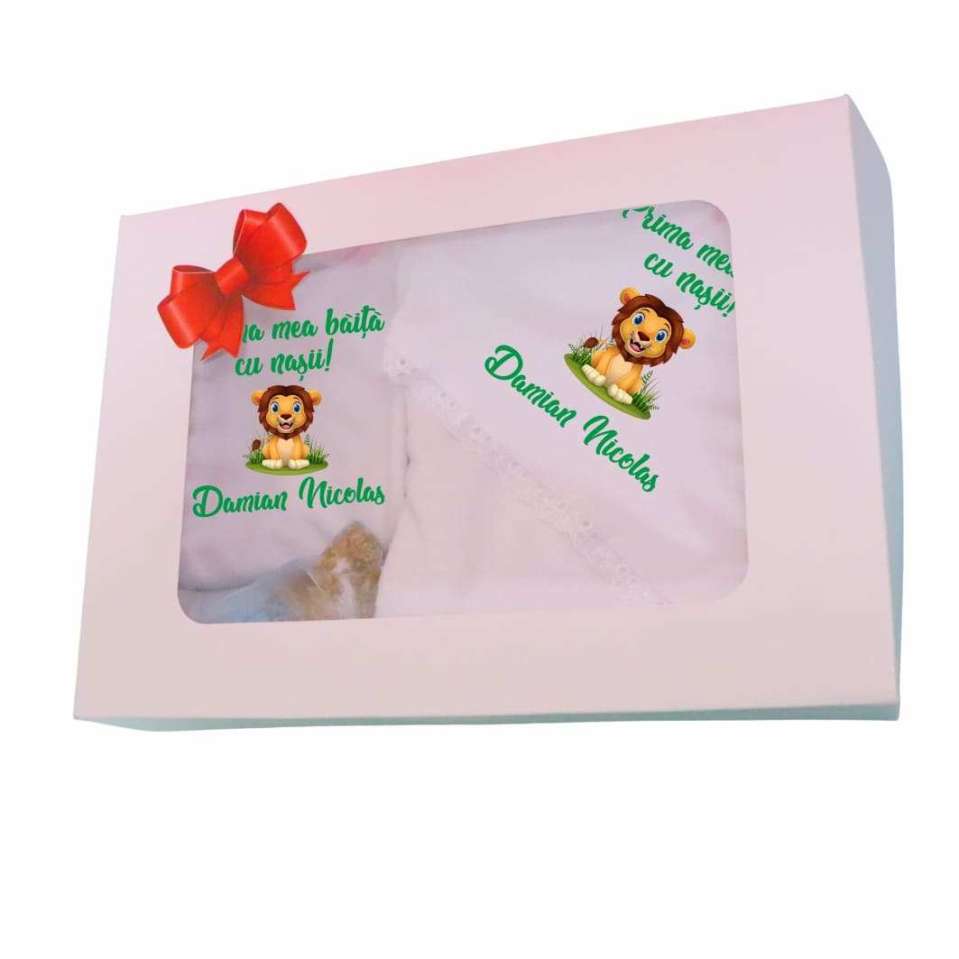 SPB10.. Set Prima mea baita cu Nasii, Simba, Bumbac, SPB10 - imagine 1