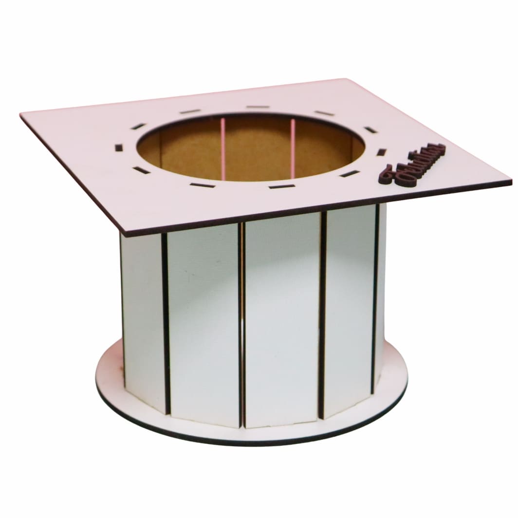 CAT002 Cutie Aranjamente, Tip Toca, Alb, CAT002 - imagine 4