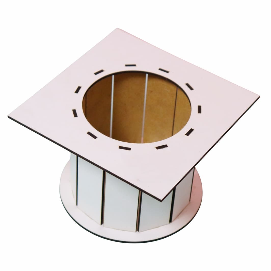 CAT005.. Cutie Aranjamente, Tip Toca, Alb, CAT005 - imagine 1