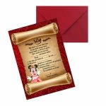 Invitatie botez, Minnie Mouse, Format A5, IC41