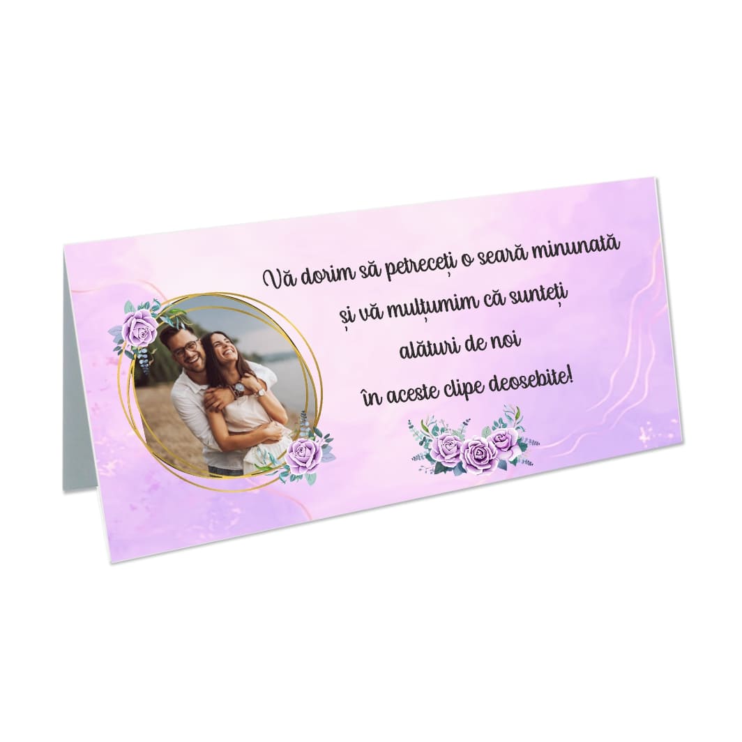 PN30 Plic Bani Nunta, Carton, Mov, PN30 - imagine 1