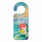 Placuta Usa, Personalizata, Botez, Mica Sirena, 15x6cm, PUBSHH027
