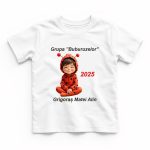 Tricou Personalizat, Absolvire, Baietel, Grupa Buburuzelor, Bumbac, Alb, TABS005