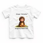 Tricou Personalizat, Absolvire, Baietel, Grupa Ariceilor, Bumbac, Alb, TABS009