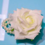 Bratara Florala, Nunta, Domnisoara de onoare, Alb, BD004 - imagine 4