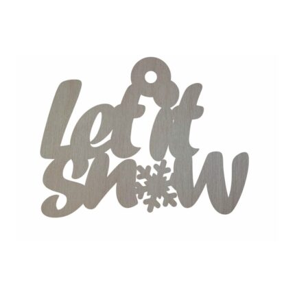 Glob De Craciun Din Lemn 9 Cm Gl124