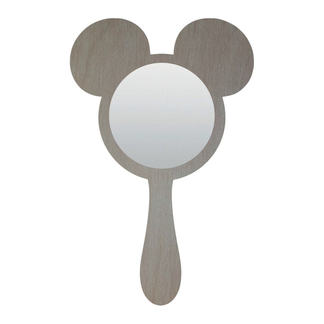 oglinda mickey Oglinda Mot, Lemn, Mickey, 13cm - imagine 1