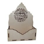 Cutii lemn aranjamente florale Craciun, CC17