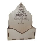 Cutii lemn aranjamente florale Craciun, CC22