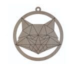 Glob Lemn Gravat 9cm GL45