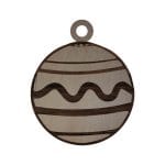 Glob Lemn Gravat 9cm GL53