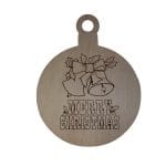 Glob Lemn Gravat 9cm GL60