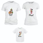 Set 3 Tricouri Familie Craciun TC17