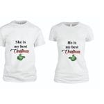 Set 2 Tricouri Cuplu Craciun TC18