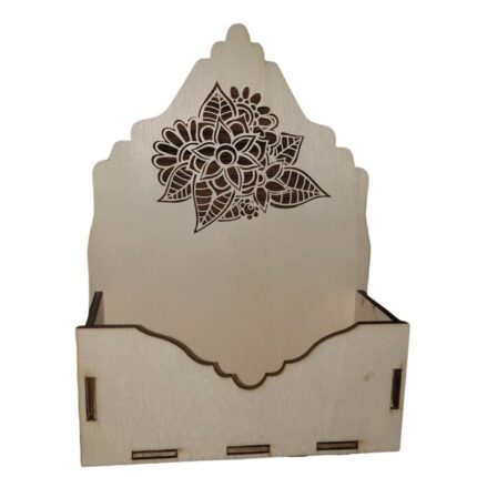 Suport Lemn Flori Model Floral U012