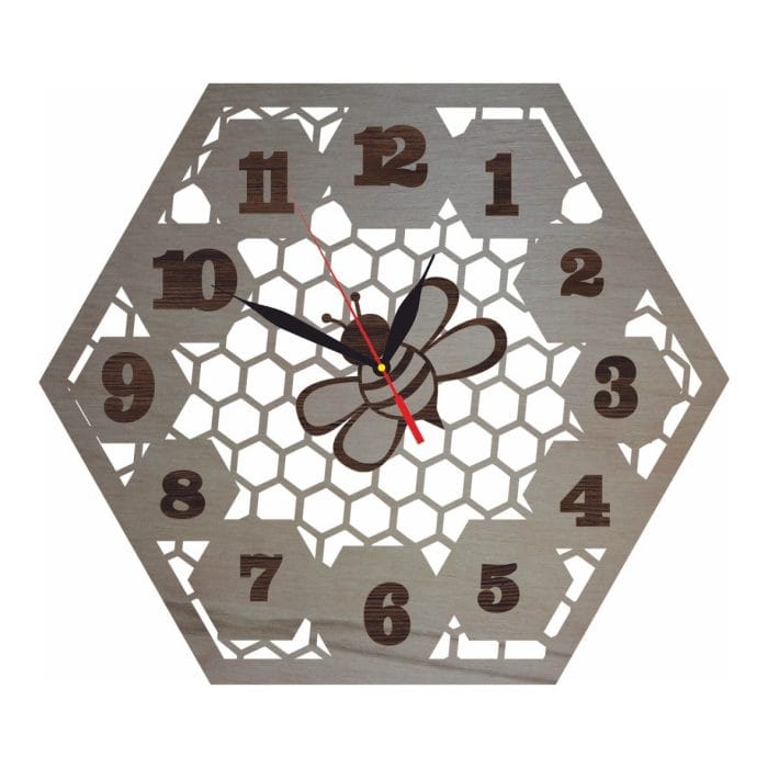Ceas Albinuta, Lemn, 40cm, CU002 - imagine 1